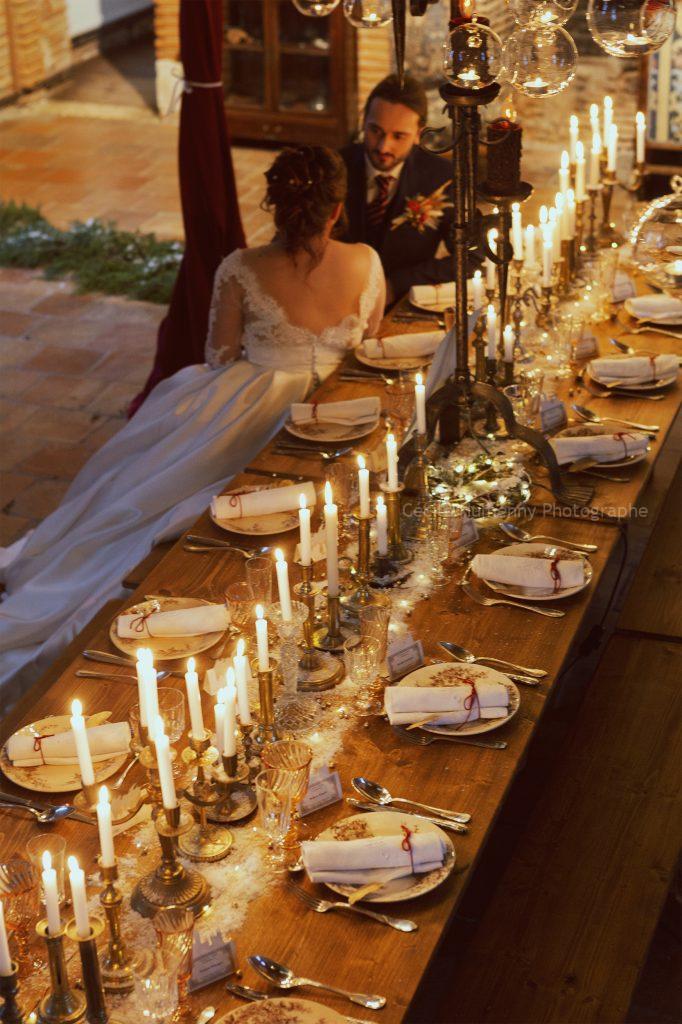 Inspiration : Mariage d'hiver à Poudlard 54 Cécile HUMENNY Photographe