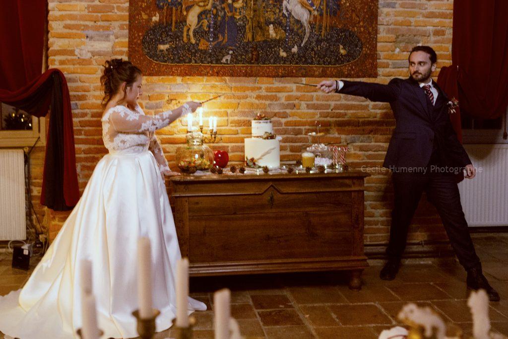 Inspiration : Mariage d'hiver à Poudlard 63 Cécile HUMENNY Photographe